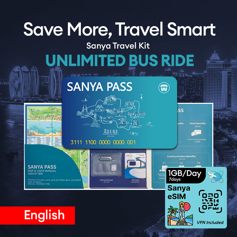 SANYA PASS (7 Days English)