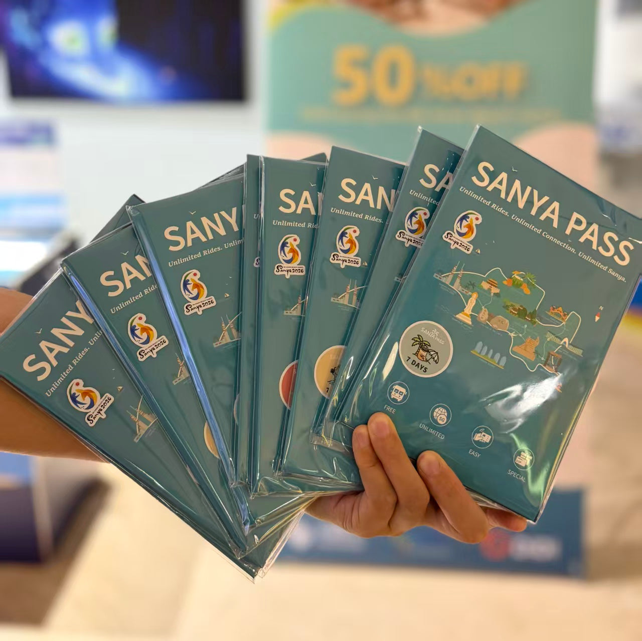SANYA PASS (7 Days English)